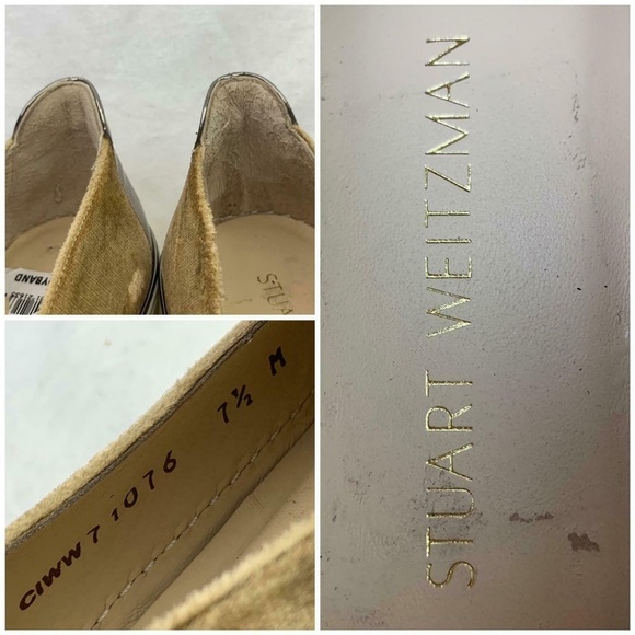Stuart Weitzman Boyband Velvet Slip-On sz… - Picture 10 of 11